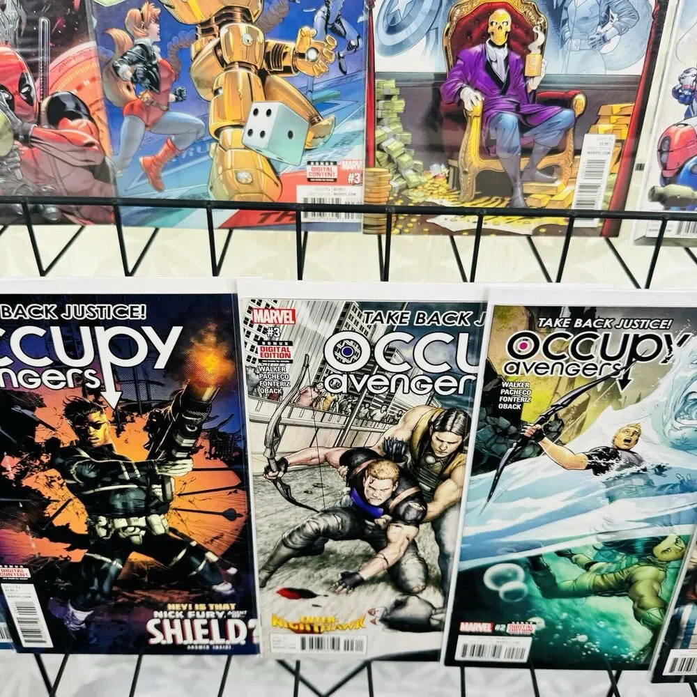 USAvengers 1-4 &‎ Occupy Avengers 1-5 Lot Marvel Key 1st